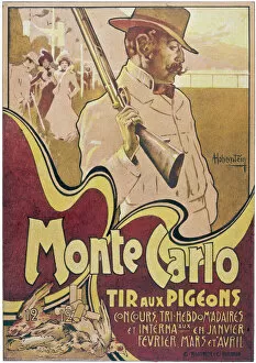 Monte Gallery: Pigeon shoot Poster
