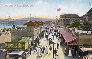 Pike Prints: The Pike, Long Beach, California, USA