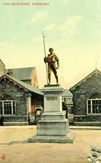 Sheppard Prints: The Pikeman Monument, Bull Ring, County Wexford