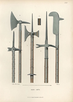 Alteneck Gallery: Pikes, halberds and pole arms from the mid