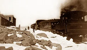 Pike's Peak Colorado USA early 1900s