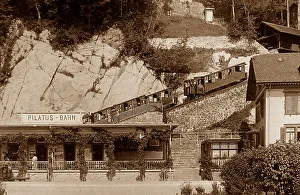 Bahn Prints: Pilatus Bahn Alpnach Railway Station