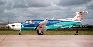 Flugzeugwerke Prints: Pilatus PC-12 HB-FOT (msn 121)
