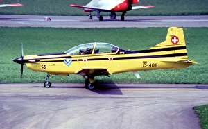 Svizra Prints: Pilatus PC-9 C-409
