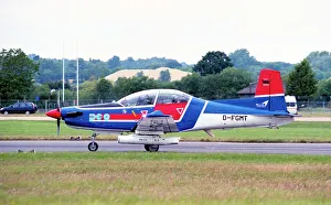 Fairford Prints: Pilatus PC-9 D-FGMT