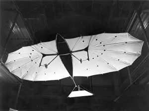Pilcher Hawk after restoration with new fabric 1964
