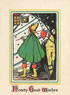 Pilgrim Following a Star