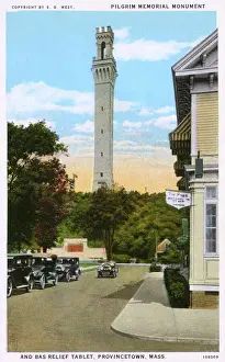 Landing Prints: Pilgrim Monument, Provincetown, Massachusetts, USA