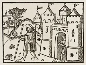 Wynkyn Prints: Pilgrim Setts Forth