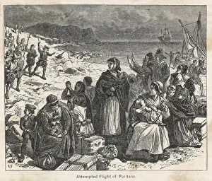 1607 Prints: Pilgrims in Holland
