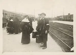 Pilgrims at Station