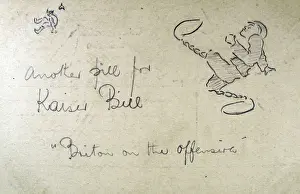 Briton Prints: Another pill for Kaiser Bill - Briton on the offensive