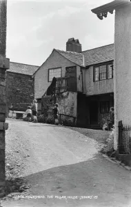 Quaint Prints: The Pillar House in Hawkshead
