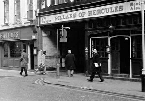 Pillars Collection: Pillars of Hercules and Baileys restaurant
