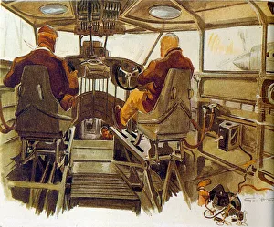 Airliners Gallery: Pilots Cabin