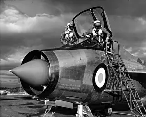Lightning Prints: Pilots entering English Electric Lightning