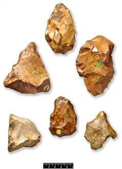 Hoax Prints: Piltdown flints