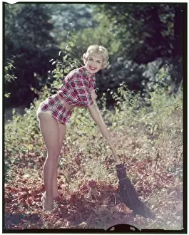 Broom Prints: Pin-Up & Autumn Leaves