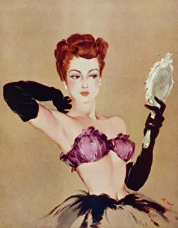 Gloves Collection: Pin-Up Girl by David Wright