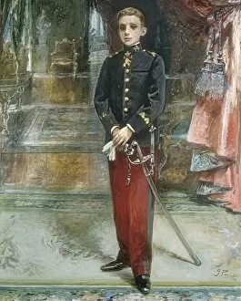 Ignacio Collection: PINAZO CAMARLENCH, Ignacio (1849-1916). Alfonso