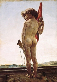 Ignacio Collection: PINAZO CAMARLENCH, Ignacio. The Signalman