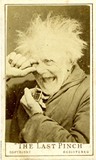 Images Dated 6th September 2017: The Last Pinch - old man taking snuff