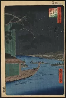 Pine of success and Oumayagashi, Asakusa River