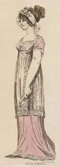 Pink Full Dress 1805