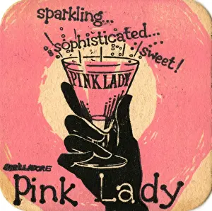Congratulations Prints: Pink Lady coaster