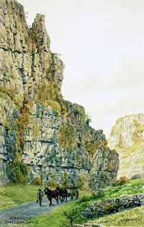 Gorge Prints: Pinnacle, Cheddar Gorge, Somerset