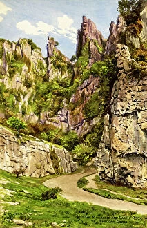 Winding Collection: Pinnacles and Castle Rock, Cheddar Gorge, Somerset