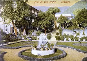 Pathway Prints: Pino de Oro Hotel, Tenerife, Canary Islands