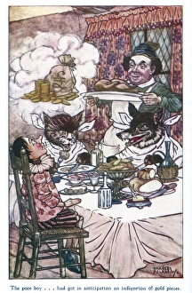 Anticipation Gallery: Pinocchio -- gold coins and food