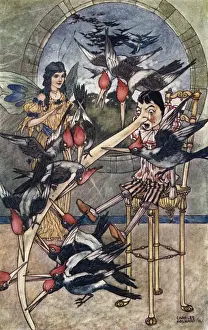 Normal Prints: Pinocchios Nose Pecked