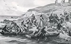 Pioneer colonists head for Britain