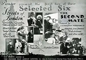 Mate Prints: Two Pioneer films, Streets of London, and The Second Mate