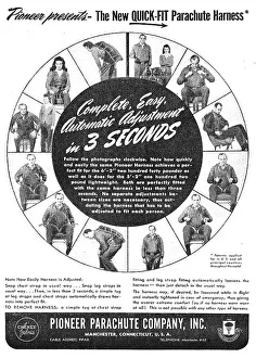 Pioneer Parachutes 1945 Advert