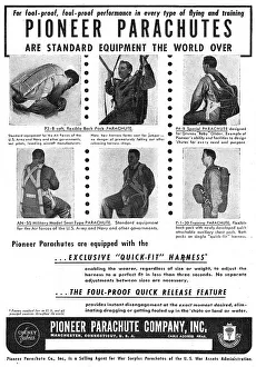 Parachutes Prints: Pioneer Parachutes