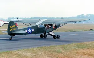 Tandem Prints: Piper L-21B Super Cub G-SCUB - 54-2447 Super Snooper