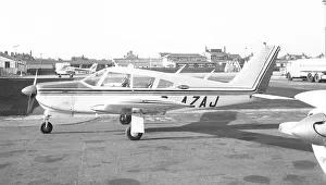 Transortation Prints: Piper PA-28 Cherokee Arrow B G-AZAJ