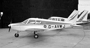 Biggin Prints: Piper PA-28 Cherokee G-AVWJ