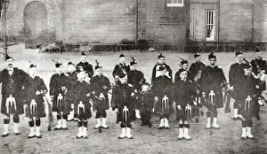 Dumfries Prints: Pipers, Dumfries Industrial School