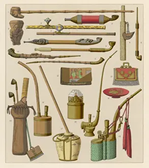 Indo Prints: Pipes from China, Japan