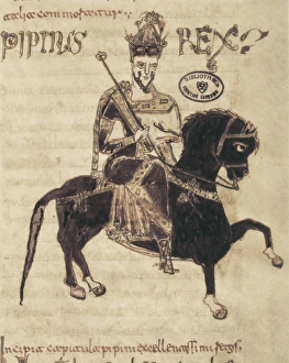 Campania Collection: PIPPIN III the Short (714 - 768). King of the