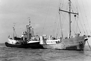 Images Dated 3rd April 2012: Pirate Radio ship, Radio Caroline, Essex coast