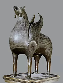 Bronze Collection: Pisa griffin. 10th-11th c. Work from the Fatimid