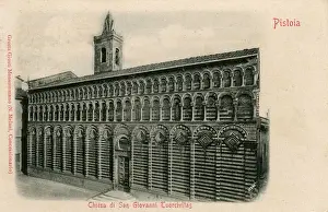 Pistoia Prints: Pistoia, Italy - Chiesa di San Giovanni Fuoricivitas