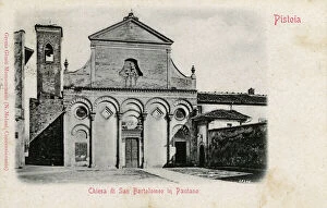 Apostle Collection: Pistoia, Tuscany, Italy, Chiesa di San Bartolomeo in Pantano