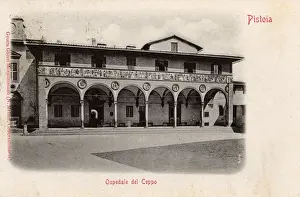 Tuscan Prints: Pistoia, Tuscany, Italy - Ospedale del Ceppo