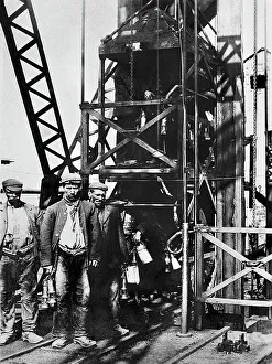 Shaft Collection: Pit top at a coal mine